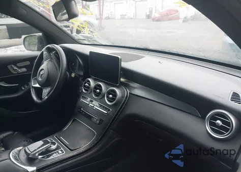 2018 Mercedes-Benz Glc 300 Coupe 4Matic из США, поврежденный, VIN WDC0J4KB0JF297699